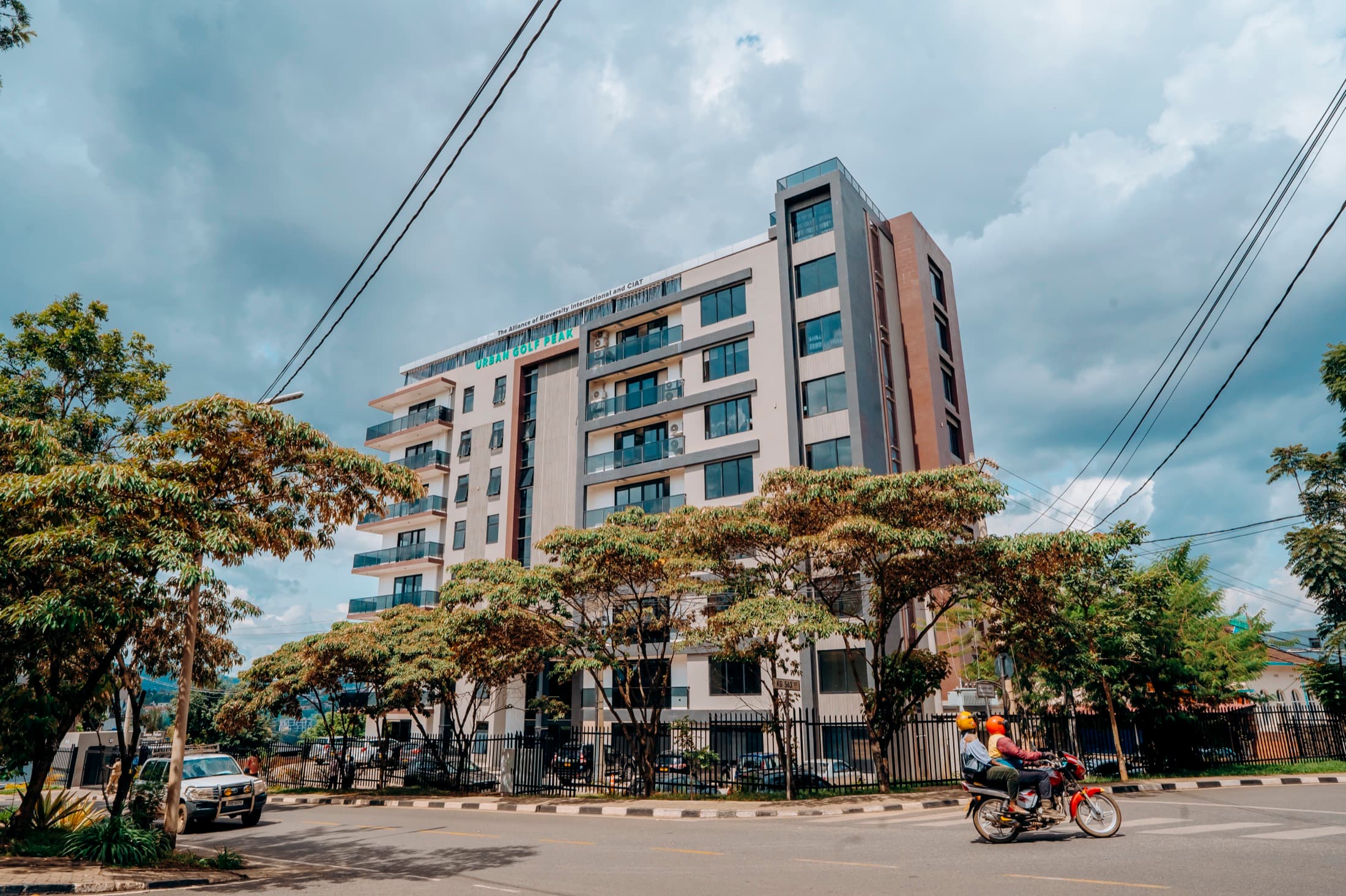 Urban Golf Peak — mixed-use building by Trust Contractors in Kigali